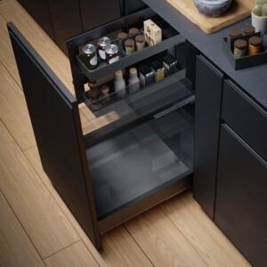 pull out pantry side runners nova flat