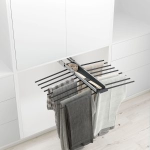 Pull-out trouser holders