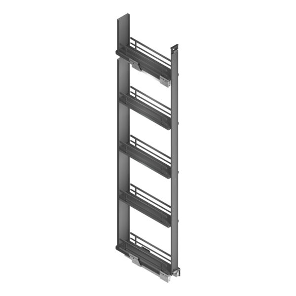 Pull-out bottle frame FLAT Anthracite